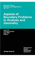 Aspects of Boundary Problems in Analysis and Geometry