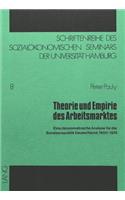 Theorie und Empirie des Arbeitsmarktes