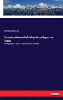 naturwissenschaftlichen Grundlagen der Poesie