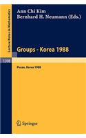 Groups - Korea 1988