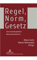 Regel, Norm, Gesetz