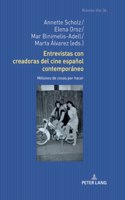 Entrevistas con creadoras del cine espanol contemporaneo