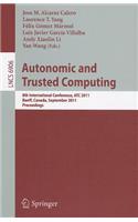 Autonomic and Trusted Computing