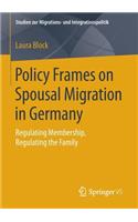 Policy Frames on Spousal Migration in Germany: Regulating Membership, Regulating the Family