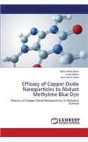 Efficacy of Copper Oxide Nanoparticles to Abduct Methylene Blue Dye