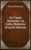 La Capsa Ancienne: La Gafsa Moderne (French Edition)