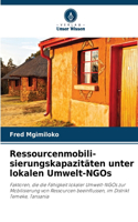 Ressourcenmobili- sierungskapazitäten unter lokalen Umwelt-NGOs