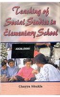 Teaching of Social Studies in Elementary School