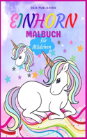 Einhorn Malbuch für Mädchen