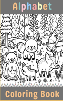 Amazing Animal Alphabet Coloring Book