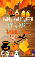 Happy Halloween Cut and Paste Activity Book