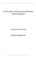 On-line signal event detection and identification method and apparatus
