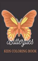 Butterflies Kids Coloring Book