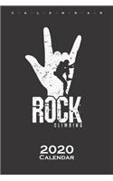 Rock Climbing Calendar 2020