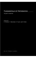 Fundamentals of Mathematics, Volume 3