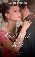 One Week To Wed
