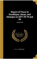 Report of Tours in Gorakhpur, Saran, and Ghazipur in 1877-78-79 and 80; Volume XXII