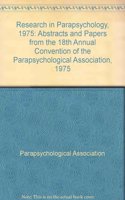 Research in Parapsychology