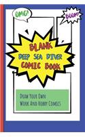 Blank Deep Sea Diver Comic Book