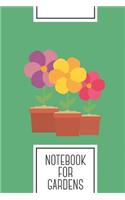 Notebook for Gardens