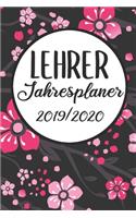 Lehrer Jahresplaner 2019 / 2020: Lehrerkalender 2019 2020 - Lehrerplaner A5, Lehrernotizen & Lehrernotizbuch für den Schulanfang