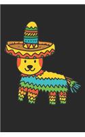 Husky Journal - Husky Notebook 'Cinco De Mayo' - Gift for Husky Lovers