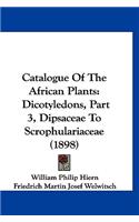 Catalogue Of The African Plants