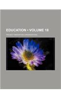 Education (Volume 18): (English)