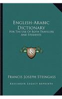 English-Arabic Dictionary