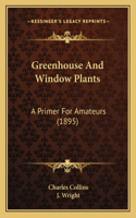 Greenhouse And Window Plants