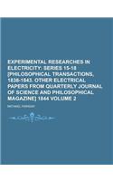 Experimental Researches in Electricity Volume 2