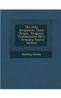 The Holy Scriptures