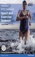 BTEC Nationals Sport and Exercise Science Student Book + Activebook