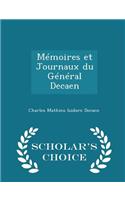 Mémoires Et Journaux Du Général Decaen - Scholar's Choice Edition