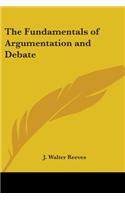 The Fundamentals of Argumentation and Debate