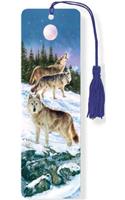 Wolves 3-D Bookmark