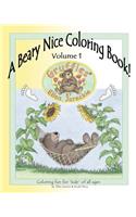 A Beary Nice Coloring Book - Volume 1