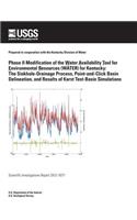Phase II Modification of the Water Availability Tool for Environmental Resources (WATER) for Kentucky: The Sinkhole-Drainage Process, Point-and-Click Basin Delineation, and Results of Karst Test-Basin Simulations(English)