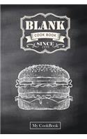 Blank Cookbook