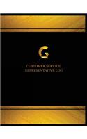 Customer Service Representative Log (Log Book, Journal - 125 pgs, 8.5 X 11 inches)