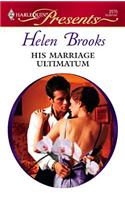 His Marriage Ultimatum