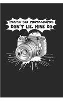Funny Camera Notebook - Photographer Journal Planner: Photography Photo Studio Organizer For Men Women Kids Blank