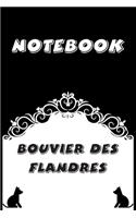 Bouvier des Flandres Notebook: Black and White notebook, Decorative Journal for Bouvier des Flandres Lover: Notebook /Journal Gift, Black and White,100 pages, 6x9, Soft cover, Mat
