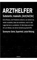 Arzthelfer Notizbuch