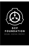 SCP Foundation Notebook - College-ruled notebook for scp foundation fans - 6x9 inches - 120 pages