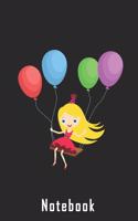 Notebook: 6x9 Birthday - lined - ruled paper - notebook - notes