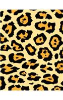 Leopard Print Journal Notebook