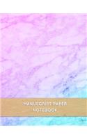 Manuscript Paper Notebook