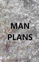 2020 Weekly Planner For Men Man Plans Engraved Carved Stone Style 134 Pages