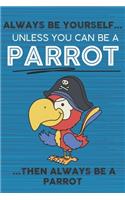 Always Be Yourself Unless You Can Be a Parrot Then Always Be a Parrot